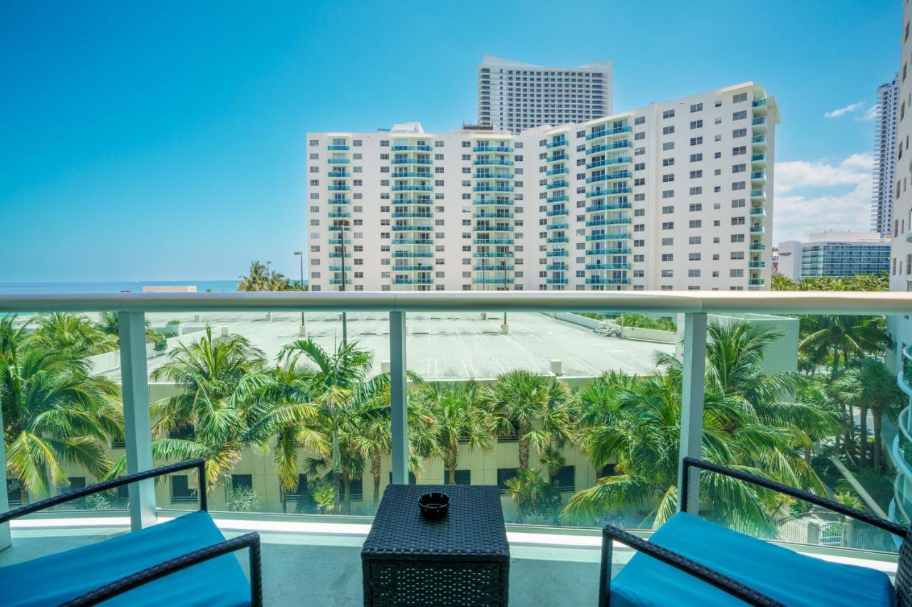 Modern 1 Bdr Oceanview With Direct Beach Access! Hollywood Exterior photo