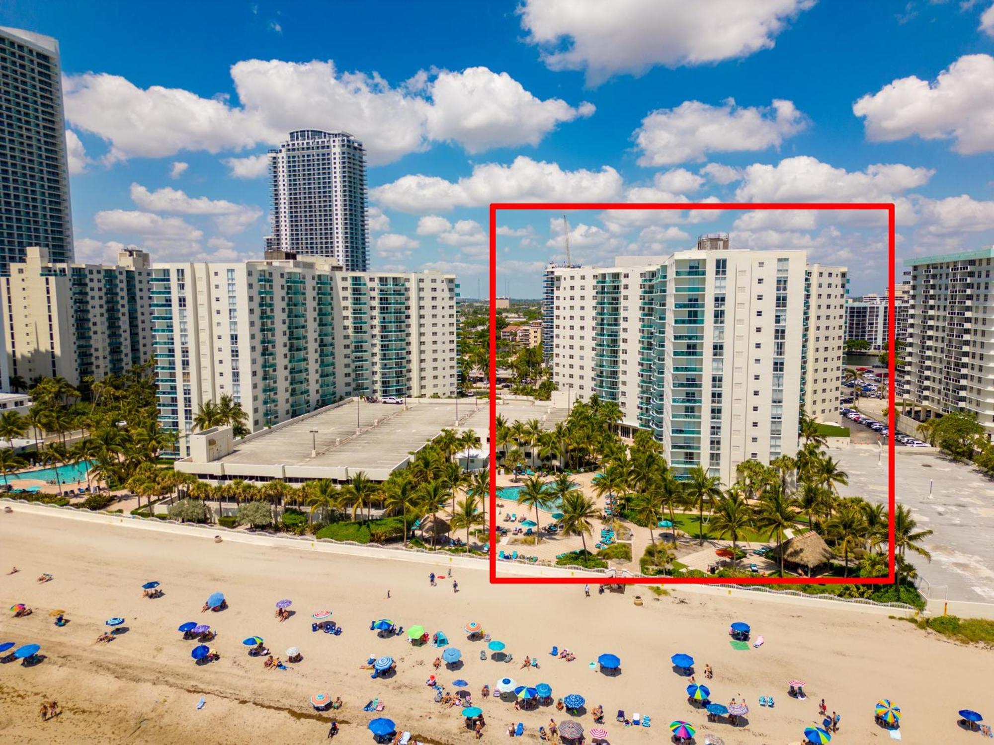 Modern 1 Bdr Oceanview With Direct Beach Access! Hollywood Exterior photo
