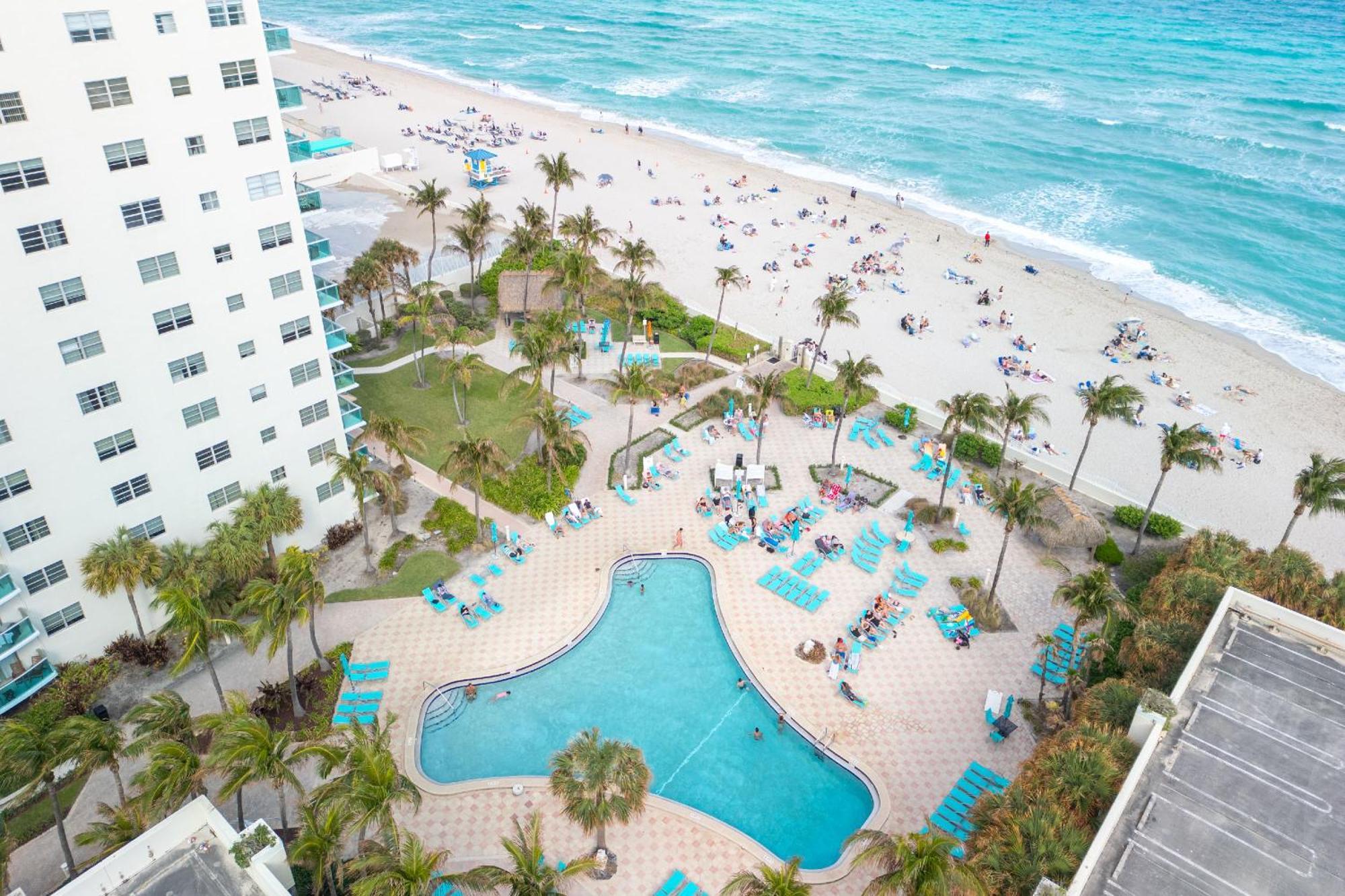 Modern 1 Bdr Oceanview With Direct Beach Access! Hollywood Exterior photo