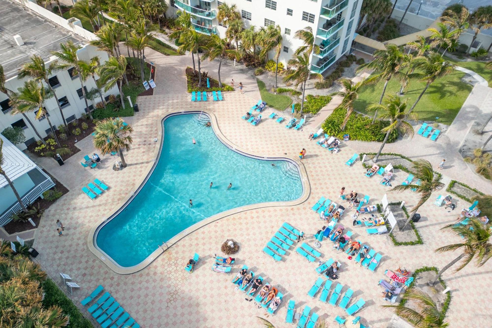 Modern 1 Bdr Oceanview With Direct Beach Access! Hollywood Exterior photo